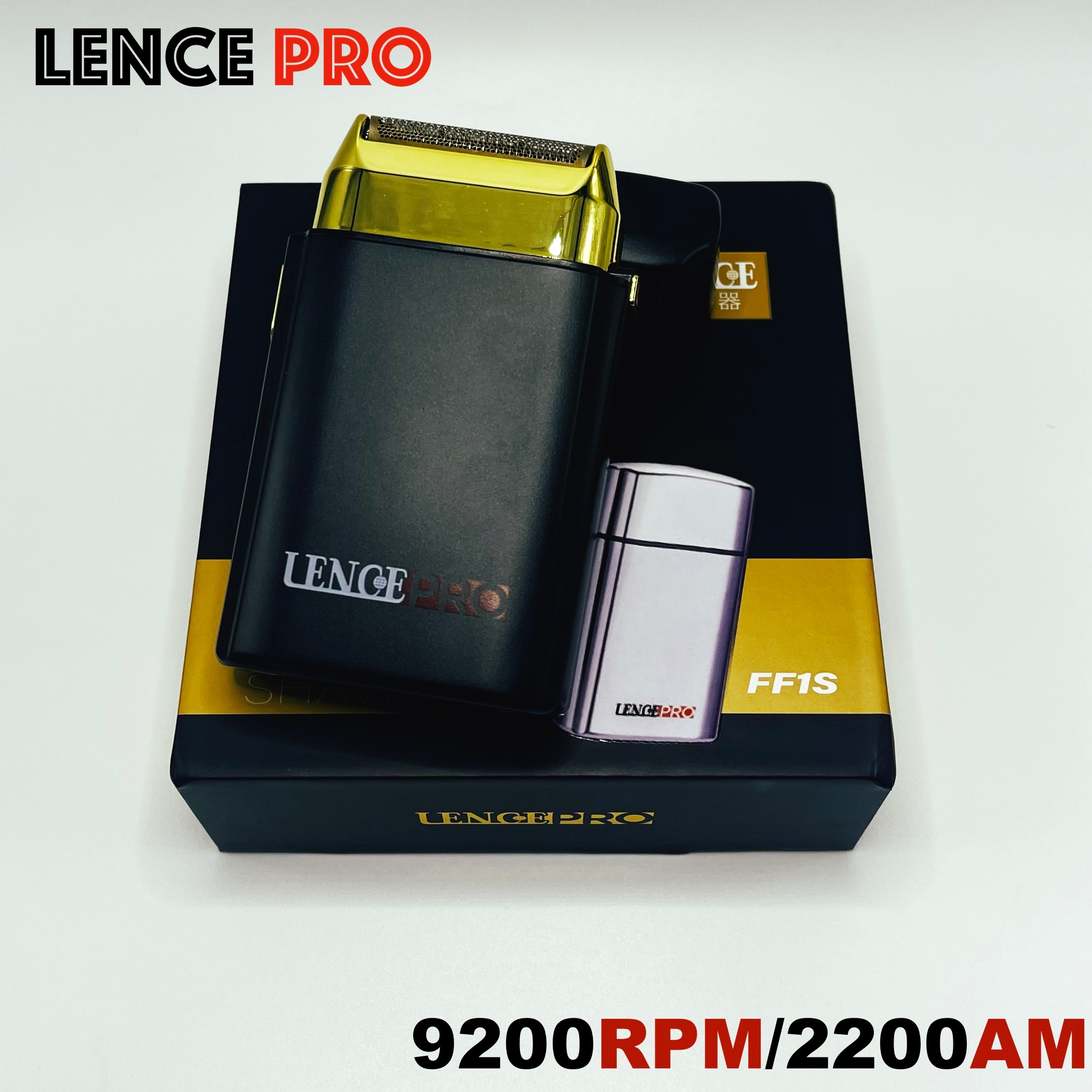 LENCE Professional Finisher FF1S All Metal Body Titanium Plated Forged Blade 9200 RPM Battery Capacity 2200 mA Excellent feel