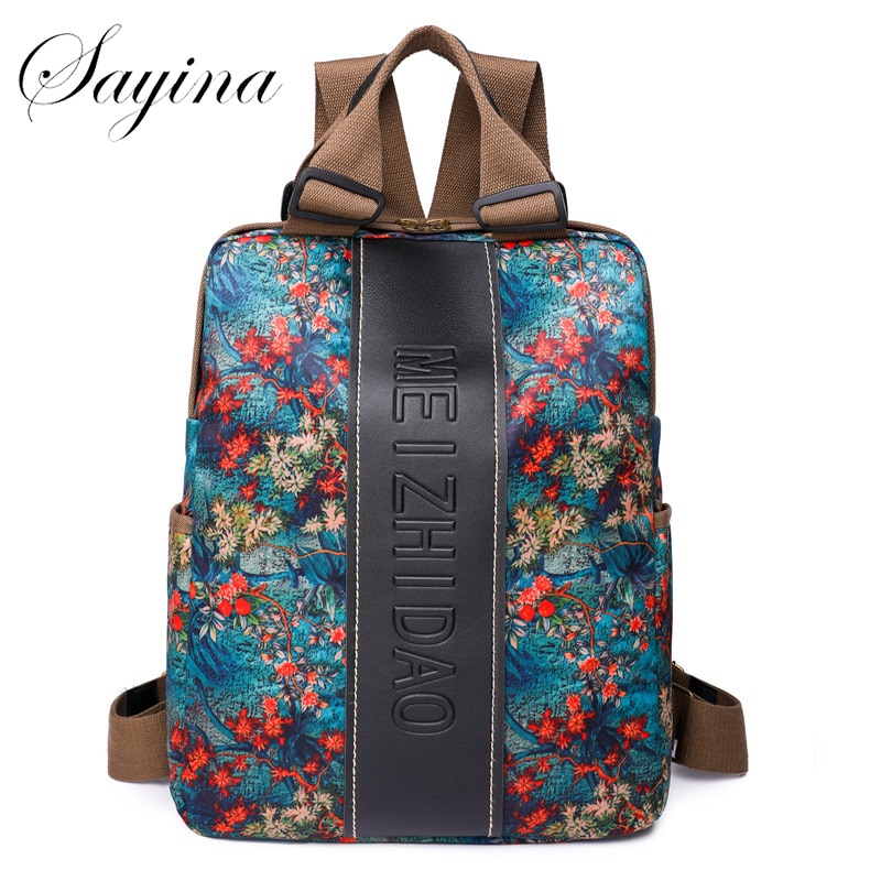 Women Backpack Nylon Ladies Shoulder Backpacks Large Capacity 2023 New Women's Bags Fashion Female Business Laptop Backpack Sac