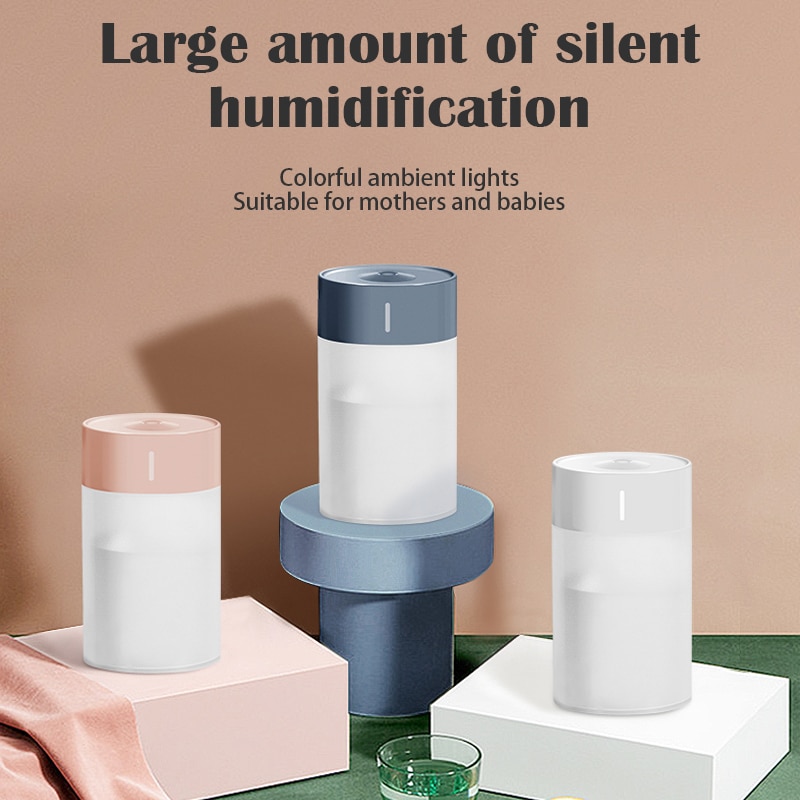 New humidifier household USB atmosphere lamp desktop intelligent large capacity aromatherapy gift humidifier